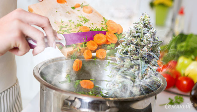 Приготовление конопляного супа