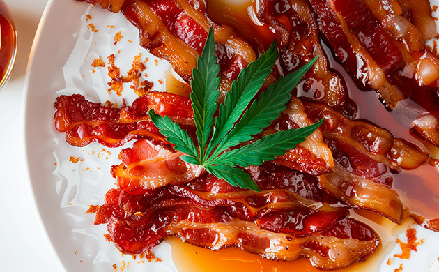 Засахаренный бекон с кифом: как приготовить