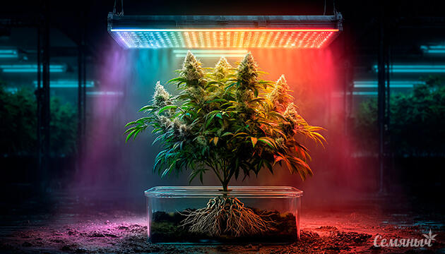 Диапазон PAR и фотосинтетически активное излучение для конопли