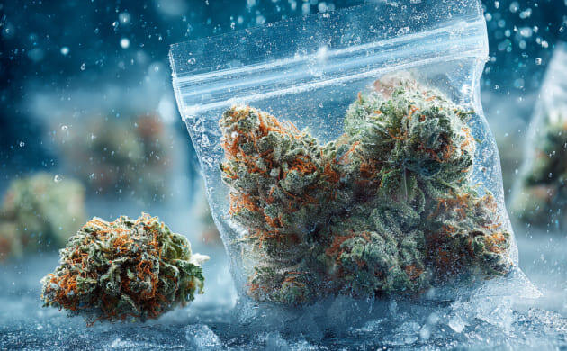 Можно ли замораживать коноплю