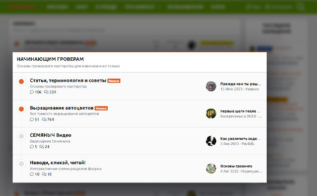 Начинающим гроверам