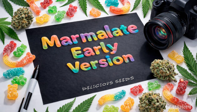 Гроурепорт сорта конопли Marmalate Early Version от Delicious Seeds