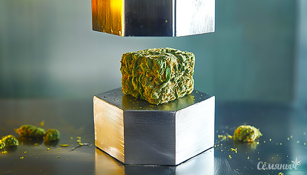 История прессованной конопли