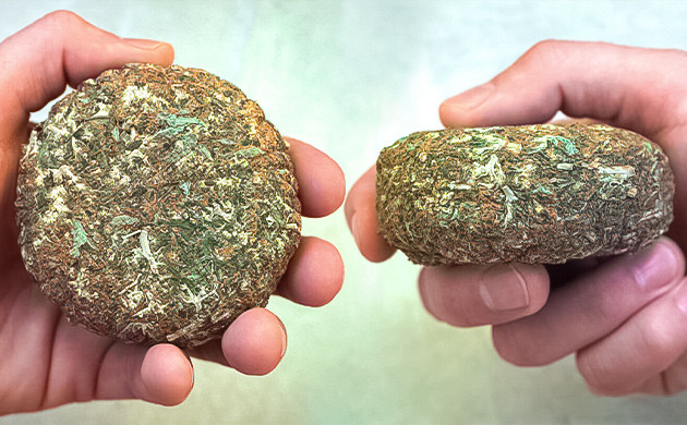 Популярность прессованной конопли