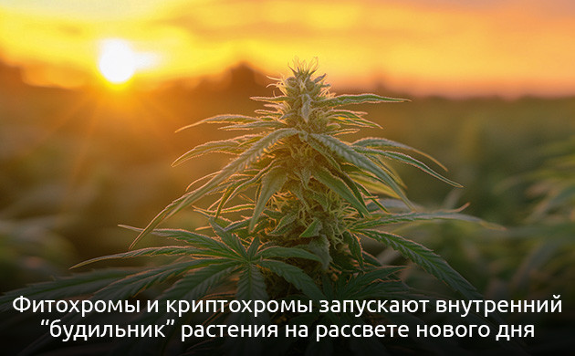 Процесс пробуждения конопли