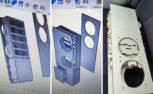 Дополнительные конструкции из фанеры