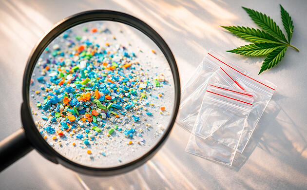 Выделяют ли зиплок-пакеты микропластик в каннабис