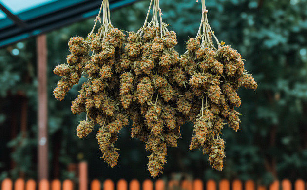 Влияние сушки на концентрацию ТГК