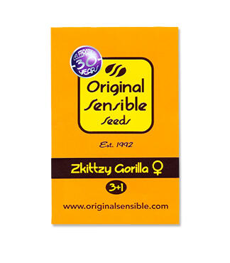Zkittzy Gorilla fem (Original Sensible Seeds)