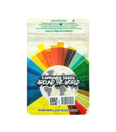 Семена сорта Afghan Kush X Black Domina fem (World of Seeds)