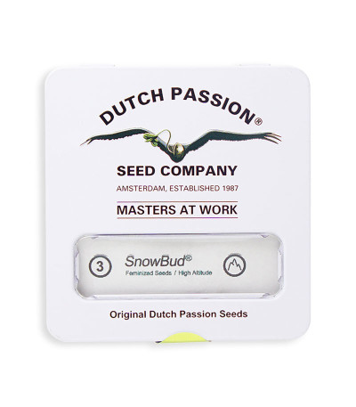 Семена конопли Snow Bud в оригинальной упаковке