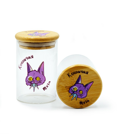 Баночка герметичная с принтом 7CH, большая