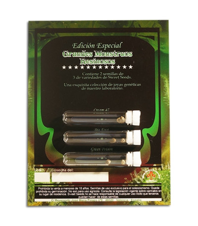 Микс семян конопли Grandes Monstruos Resinosos (Sweet Seeds)