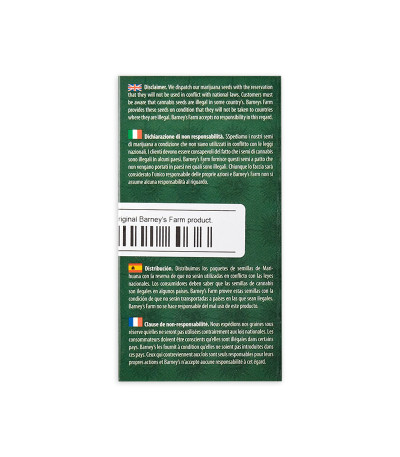 Семена сорта Critical Kush fem (Barney's Farm)