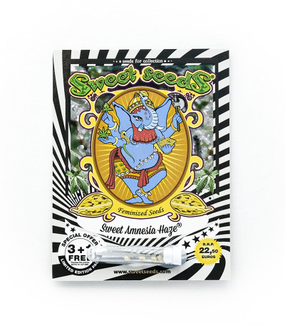 Семена сорта Sweet Amnesia Haze fem (Sweet Seeds)